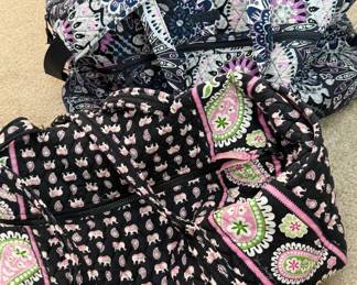 Vera Bradley travel bags