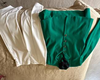 Green suit wt. pants