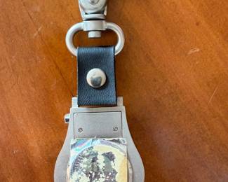 Alabama Vintage (never used) Flip-top push button Watch with Fob serial # R05867433