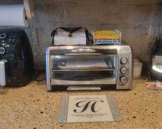 Ninja Blender, Hamilton Beach Toaster Oven, and Toastmaster Fryer 