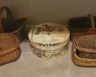 Many Different styles & Sizes of Baskets