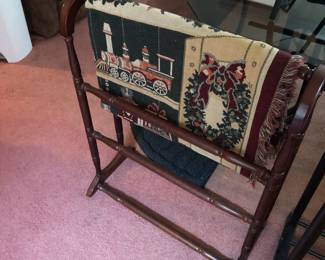 blanket rack