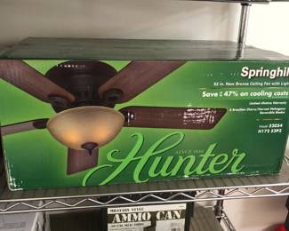 new ceiling fan