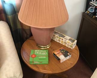 end table/lamp