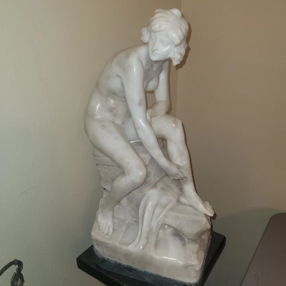 1 of 2 Marble Statues imported from Italy