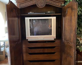 Gorgeous cabinet for electronics or blanket storage