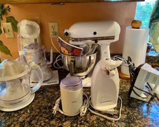 Kitchenaid Ultra Power Mixer, Krups, Hamilton Beach and Proctor Silex