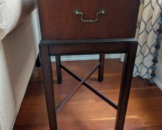 Ethan Allen Chippendale Style Box on Stand $125