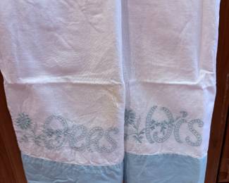  His and Hers Embroidered Pillow Case