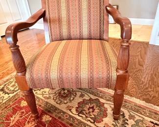 Substantial Upholstered Arm Chair