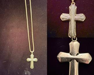 David Yurman Cross Necklace 