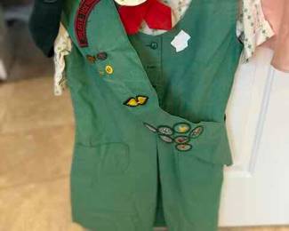Early 1970's Girlscout uniform