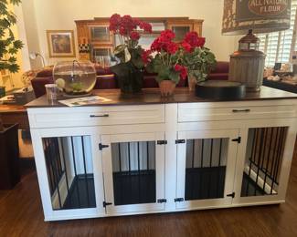 Custom dog kennel