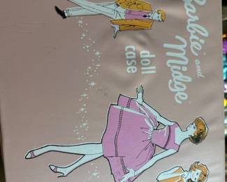 Vintage Barbie doll case