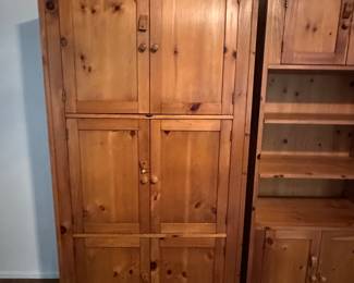 Walnut hutch