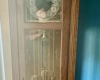 Vintage grandfather clock