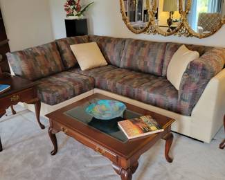 Contemporary  5 piece sectional by Carter.