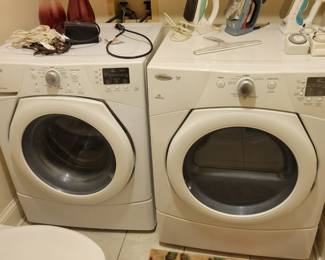 Whirlpool washer and dryer