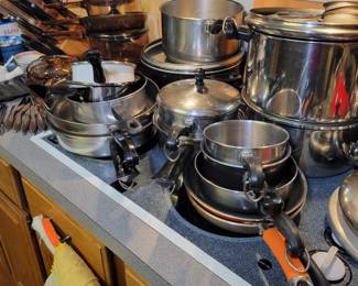 Faberware and various cookware