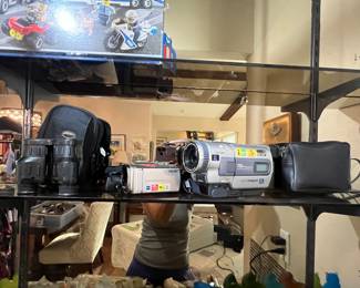 Cameras, video cameras and binoculars 