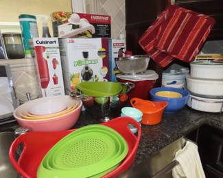 Kitchen items.