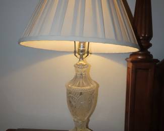 Two table lamps.