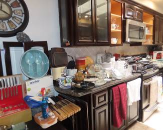 Kitchen area.