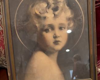 "Light of the World" Victorian print