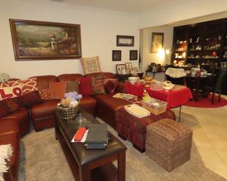 Living room and dining room areas.