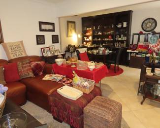 Living room and dining room areas.