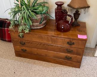 Maple end of bed Chester drawers