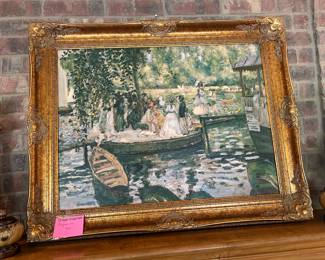 Original oil framed