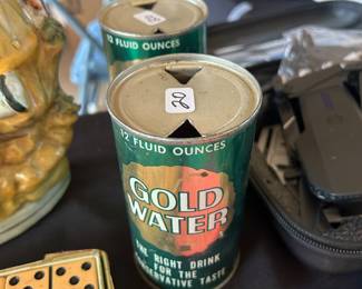 Barry Goldwater vintage cans