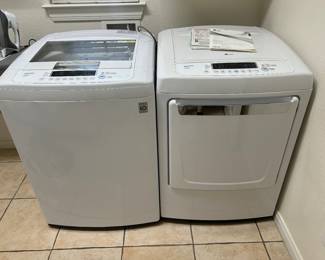 LG Washer and dryer set