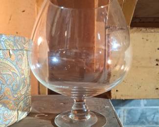 The biggest Brandy snifter you've ever seen in your life