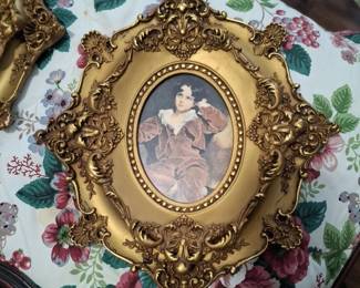 Beautiful gilded frames
