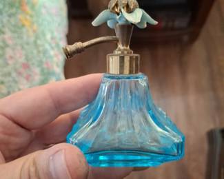 Colorful perfume bottles