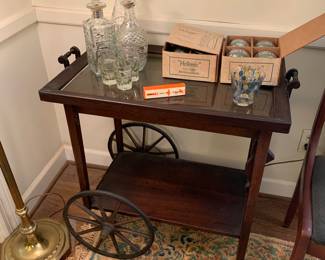 Bar car and barware