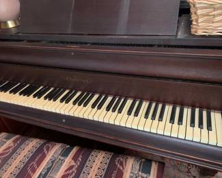 Chickering concert grand piano