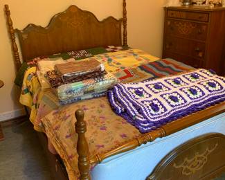 Art Deco bed -full