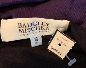 Mischka gown with tag -original price was $448