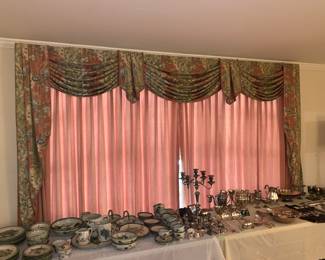 living room drapes