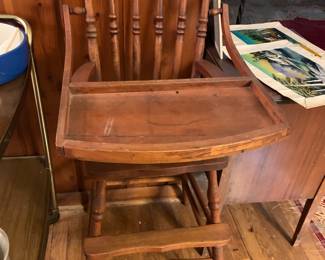 1930s high chair