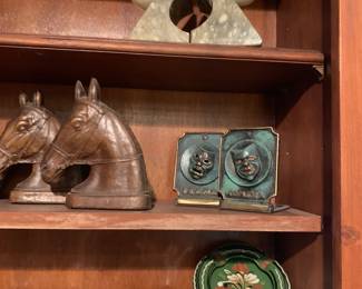 bookends and ash trays