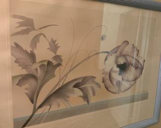 signed pastel