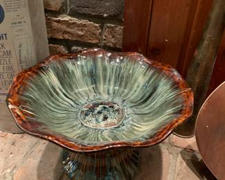bird bath or pottery bowl