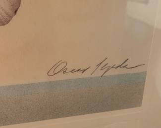 signed pastel