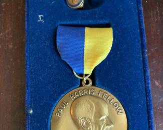 Paul Harris Fellow medal