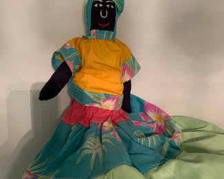 African or Jamaican doll