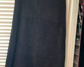 suede skirt -vintage
